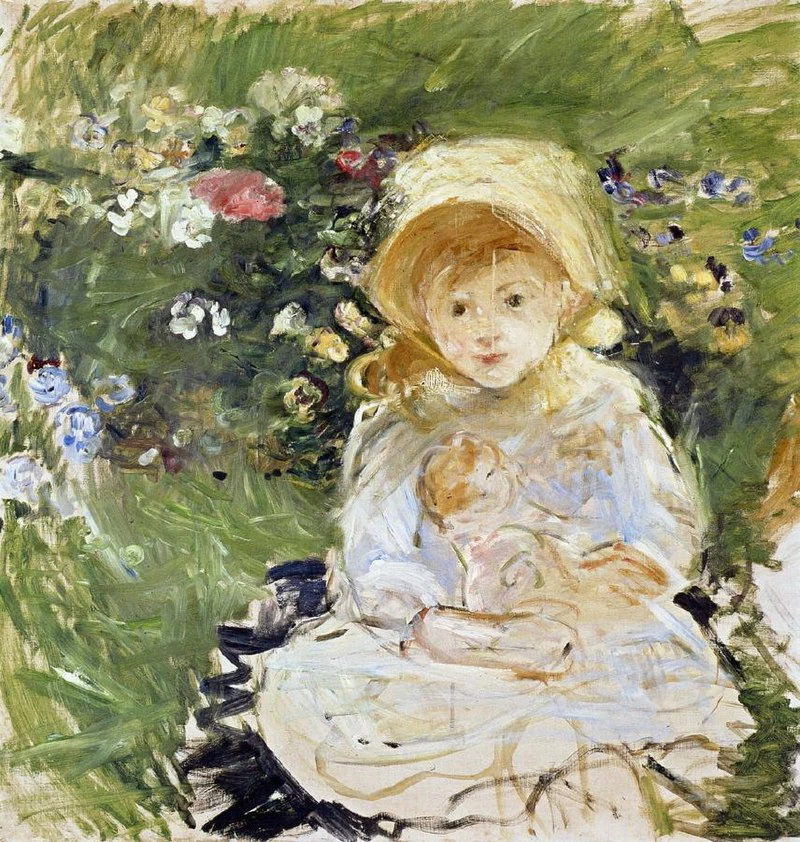 Bambina con la bambola